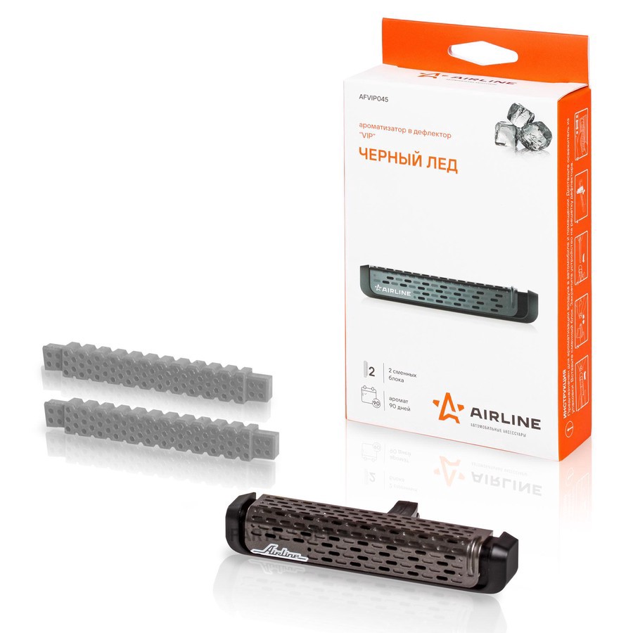 Ароматизатор на печку (Черный лед) "AIRLINE" VIP - AIRLINE None None